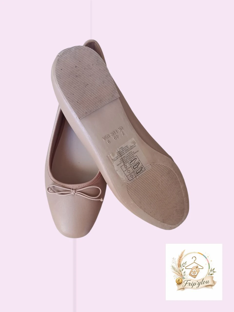 Ballerines nude PRIMARK – Taille 40 – A1764 – photo 2